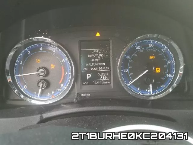 2T1BURHE0KC204131 фото 9