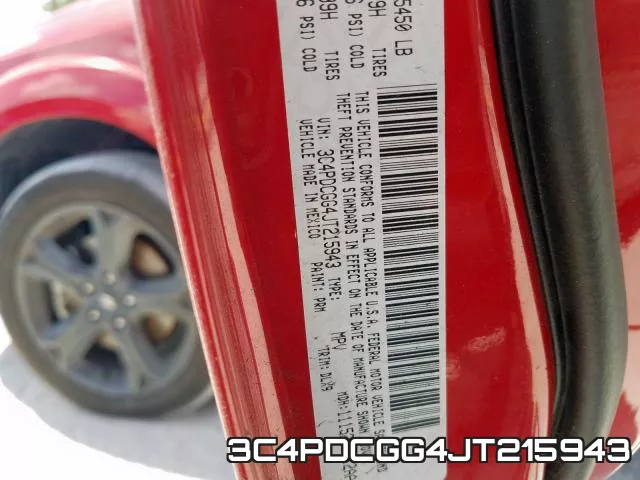 3C4PDCGG4JT215943 фото 2
