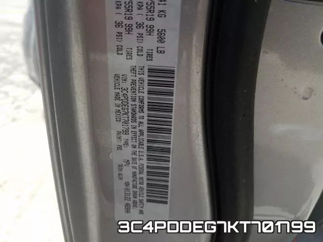 3C4PDDEG7KT701799 фото 2