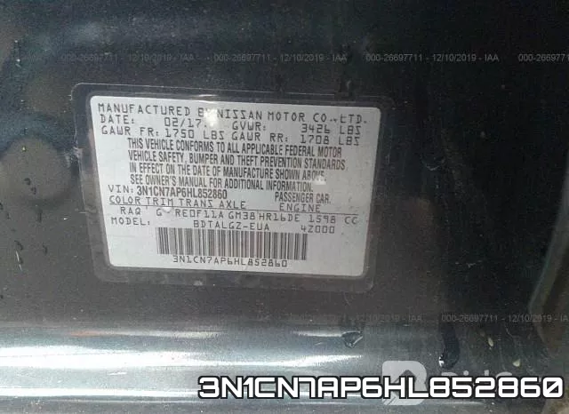 3N1CN7AP6HL852860 фото 10