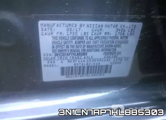 3N1CN7AP7HL885303 фото 10