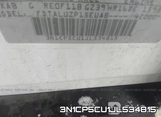 3N1CP5CU1JL534815 фото 10
