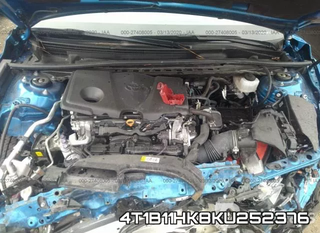 4T1B11HK8KU252376 фото 2