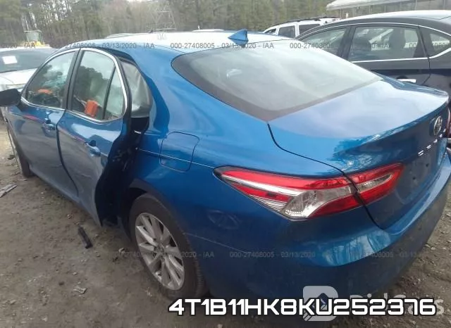4T1B11HK8KU252376 фото 4