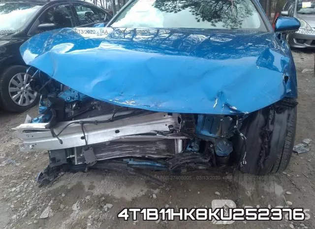 4T1B11HK8KU252376 фото 7