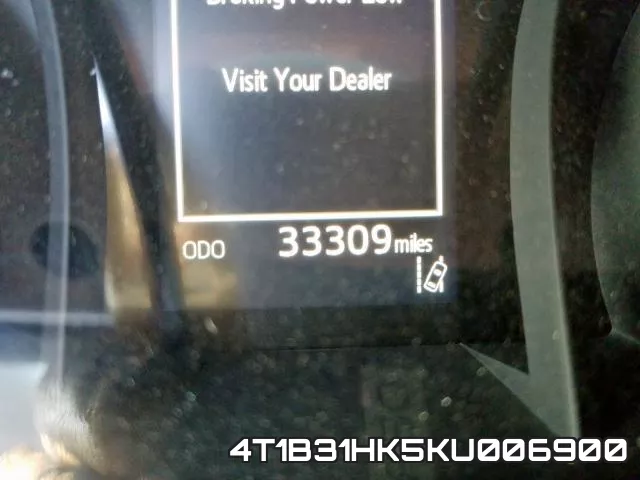 4T1B31HK5KU006900 фото 9