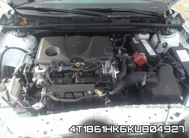 4T1B61HK6KU804927 фото 2