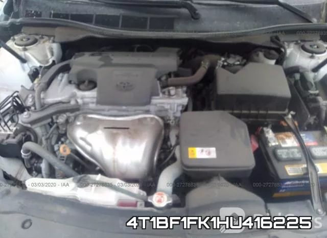 4T1BF1FK1HU416225 фото 2