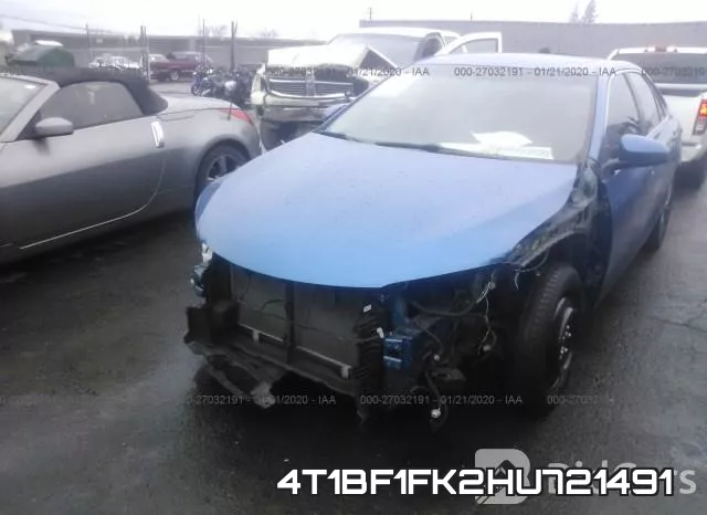 4T1BF1FK2HU721491 фото 3