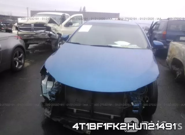4T1BF1FK2HU721491 фото 7