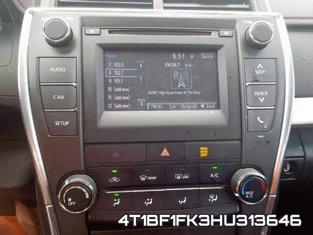 4T1BF1FK3HU313646 фото 10