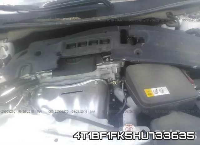4T1BF1FK5HU733635 фото 2