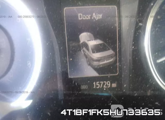 4T1BF1FK5HU733635 фото 8