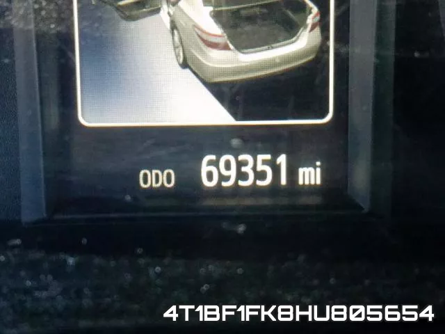 4T1BF1FK8HU805654 фото 9