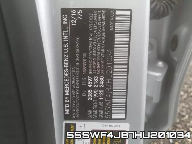 55SWF4JB7HU201034 фото 2