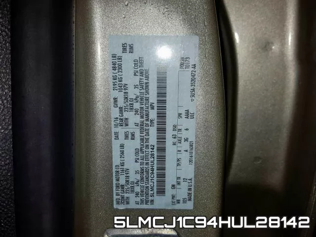 5LMCJ1C94HUL28142 фото 2