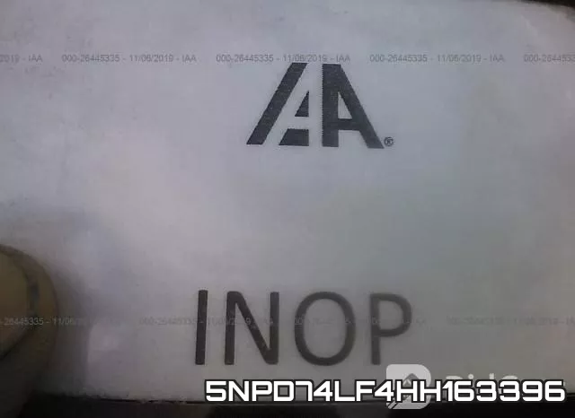 5NPD74LF4HH163396 фото 8