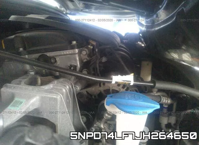 5NPD74LF7JH264650 фото 2
