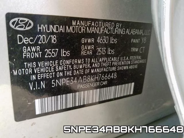 5NPE34AB8KH766648 фото 2