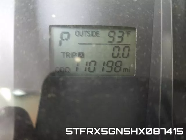 5TFRX5GN5HX087415 фото 9