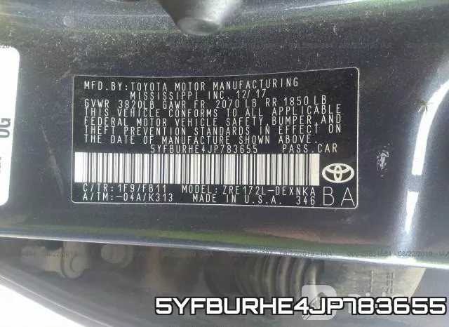5YFBURHE4JP783655 фото 10