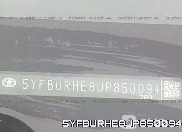 5YFBURHE8JP850094 фото 10