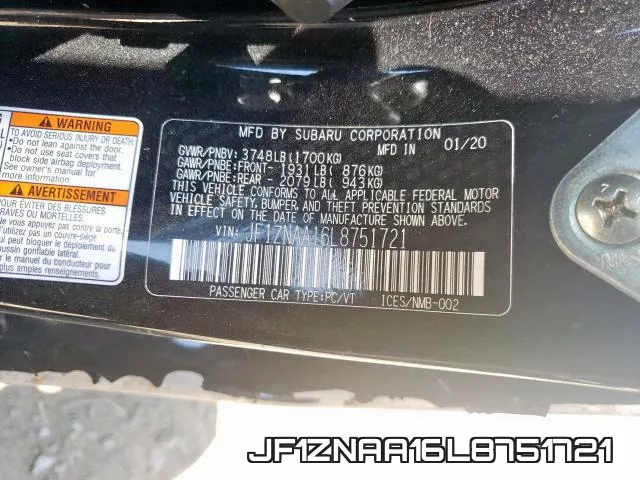 JF1ZNAA16L8751721 фото 2