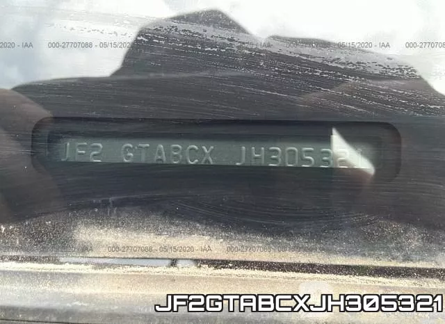 JF2GTABCXJH305321 фото 10