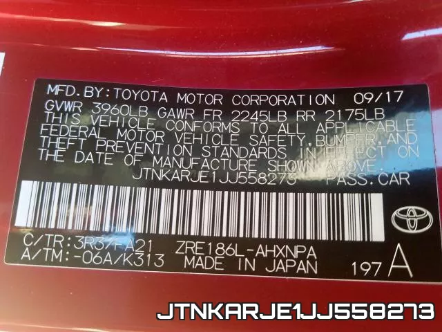 JTNKARJE1JJ558273 фото 2