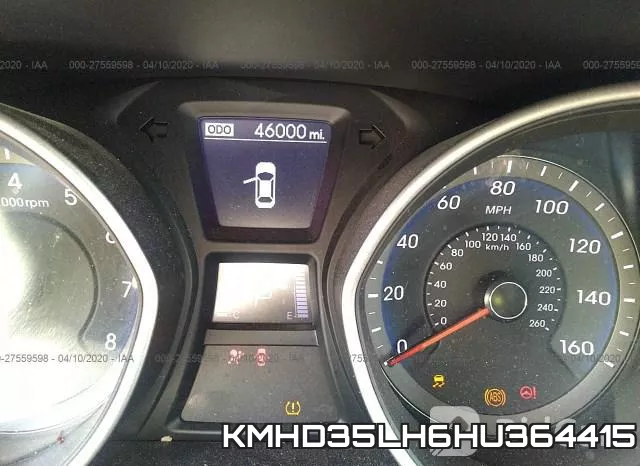 KMHD35LH6HU364415 фото 8