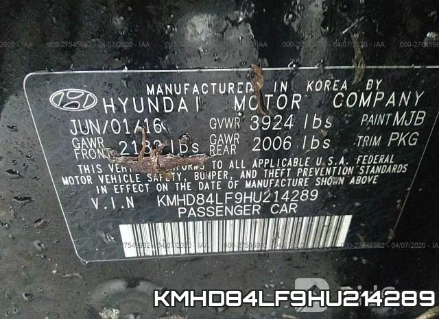 KMHD84LF9HU214289 фото 10