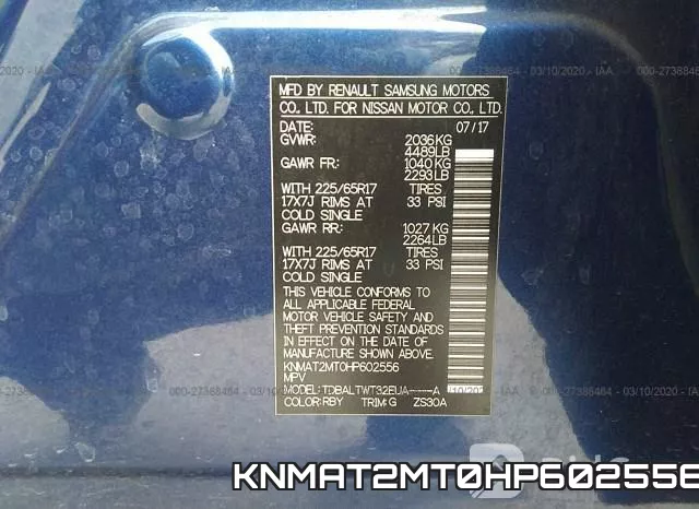KNMAT2MT0HP602556 фото 10