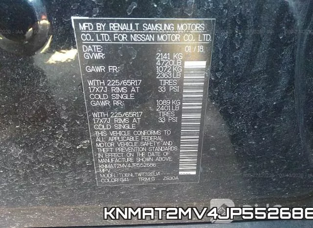 KNMAT2MV4JP552686 фото 10