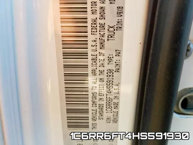 1C6RR6FT4HS591930 фото 2