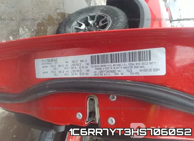 1C6RR7YT3HS706052 фото 10