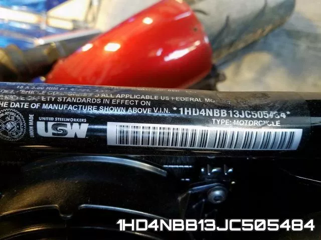 1HD4NBB13JC505484 фото 2