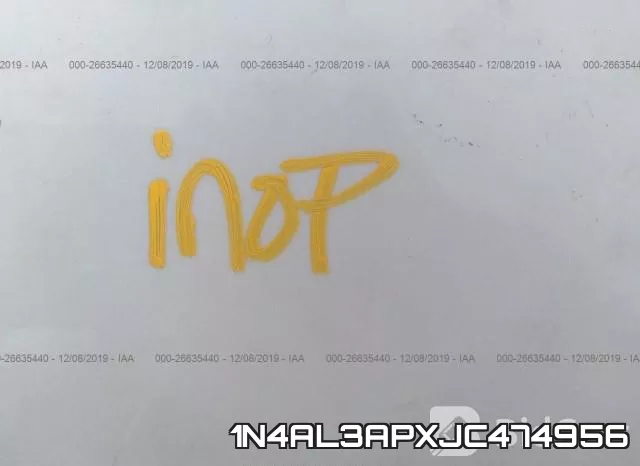 1N4AL3APXJC474956 фото 8