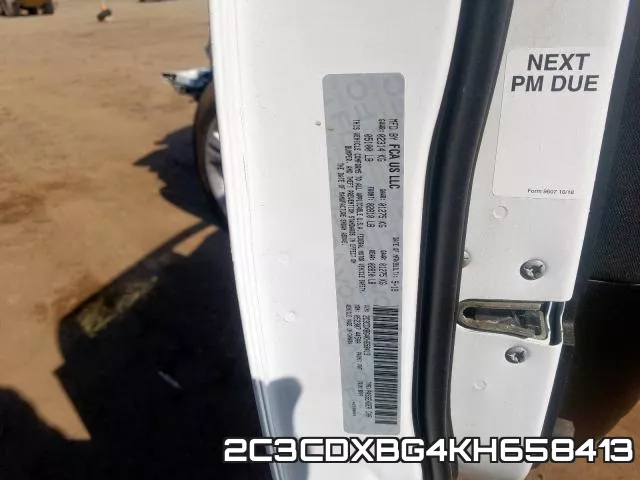 2C3CDXBG4KH658413 фото 2