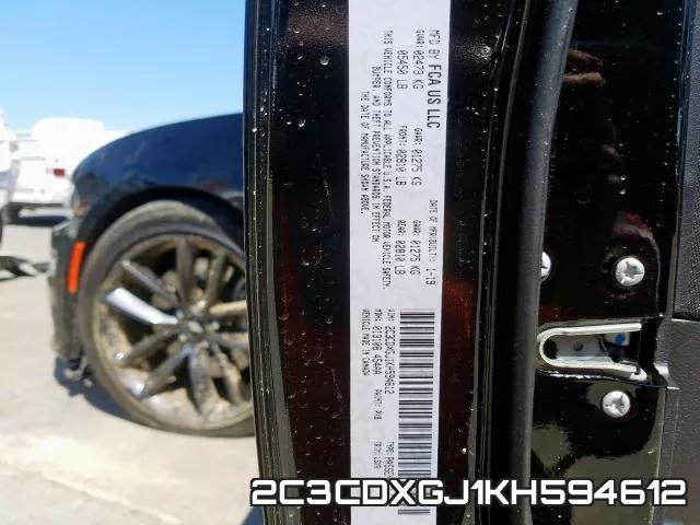 2C3CDXGJ1KH594612 фото 2