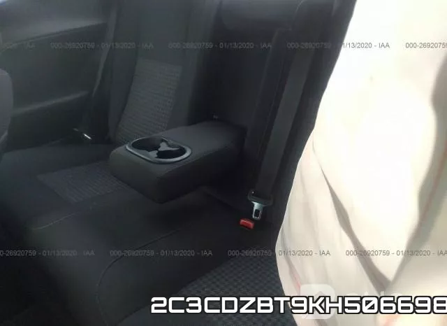 2C3CDZBT9KH506698 фото 9