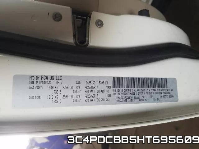 3C4PDCBB5HT695609 фото 2