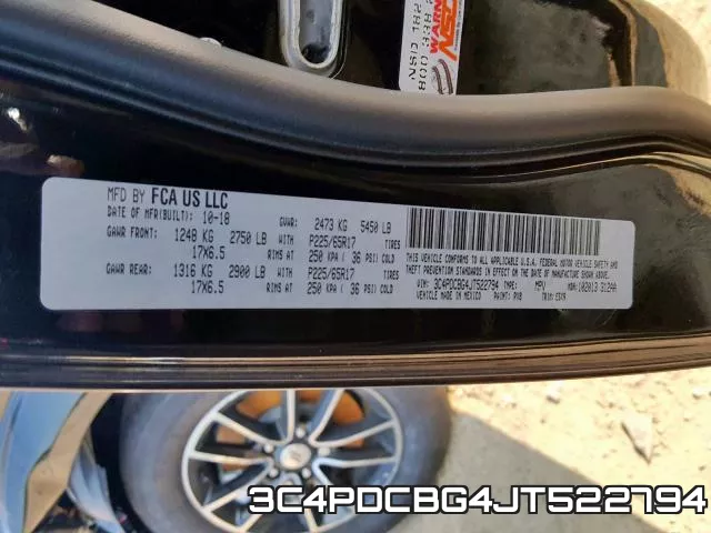 3C4PDCBG4JT522794 фото 2