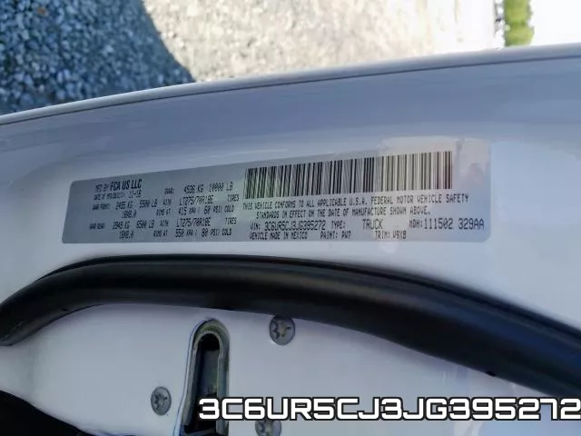 3C6UR5CJ3JG395272 фото 2