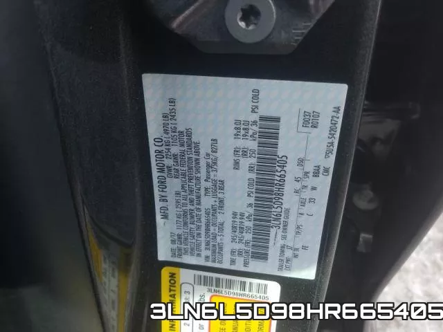 3LN6L5D98HR665405 фото 2