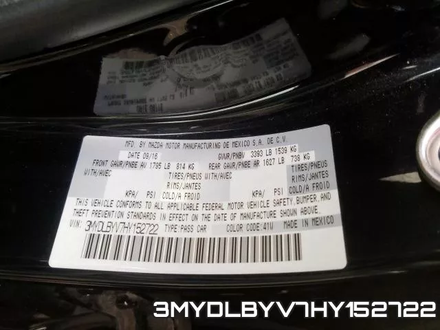 3MYDLBYV7HY152722 фото 2