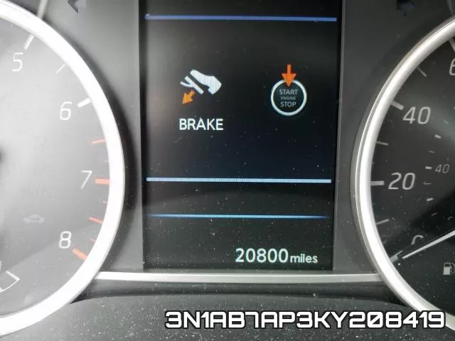 3N1AB7AP3KY208419 фото 9