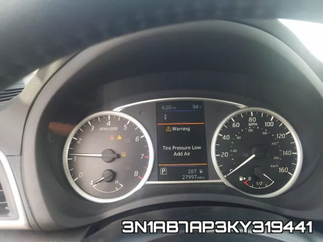 3N1AB7AP3KY319441 фото 8