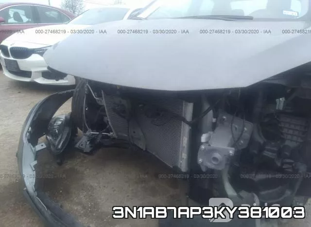 3N1AB7AP3KY381003 фото 6