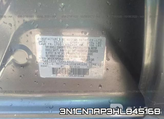 3N1CN7AP3HL845168 фото 10