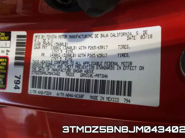3TMDZ5BN8JM043402 фото 2